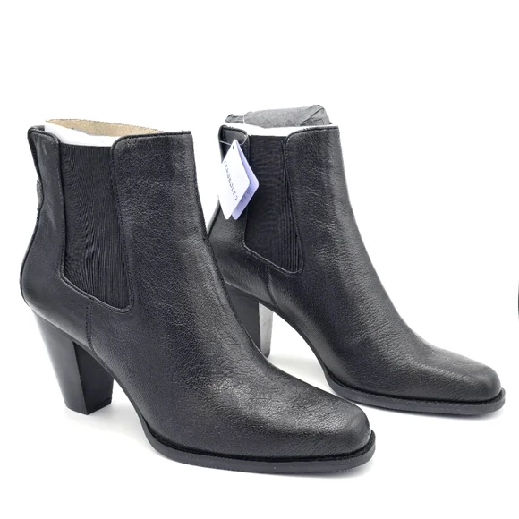 NWT AEROSOLES Lido Mid-Calf Pull-On Heeled Booties, Women's 11M - Picture 1 of 16